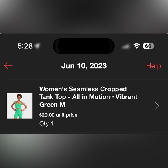 target seamless all in motion sports bra tank - Picture 4 of 4